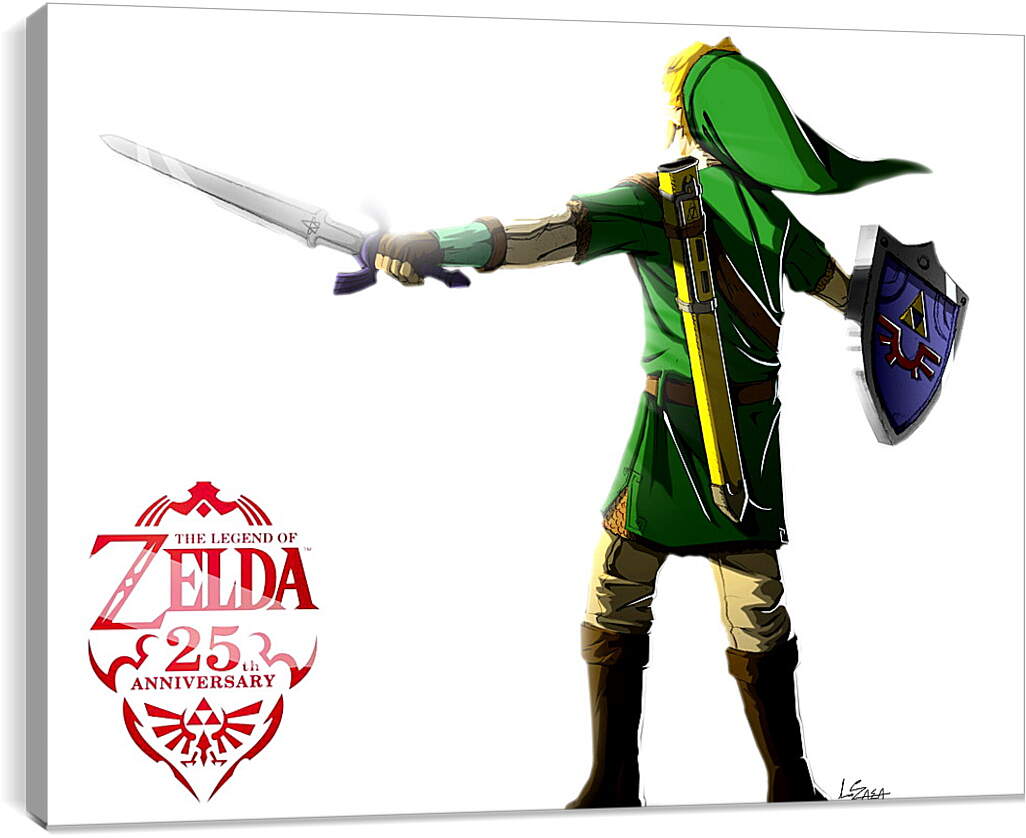 Постер и плакат - The Legend Of Zelda 25th Anniversary
