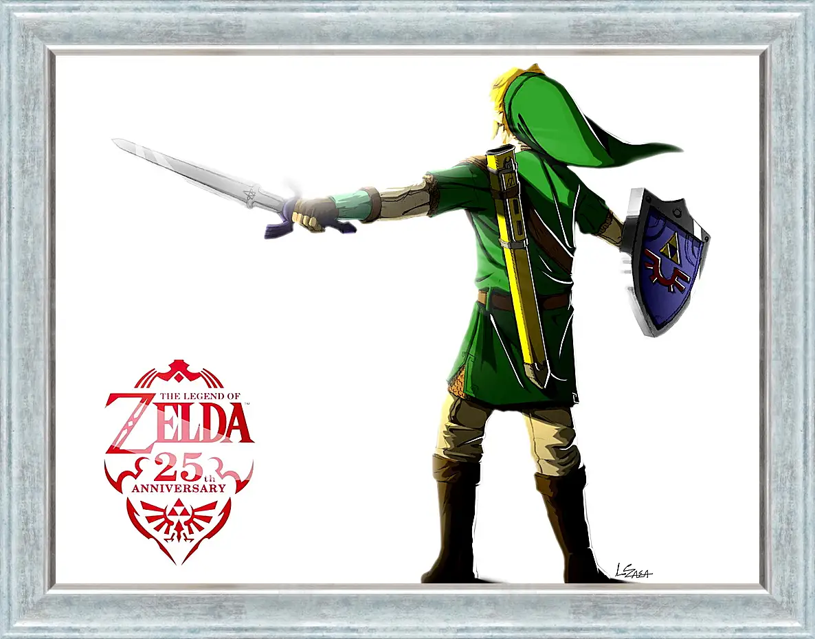 Картина в раме - The Legend Of Zelda 25th Anniversary
