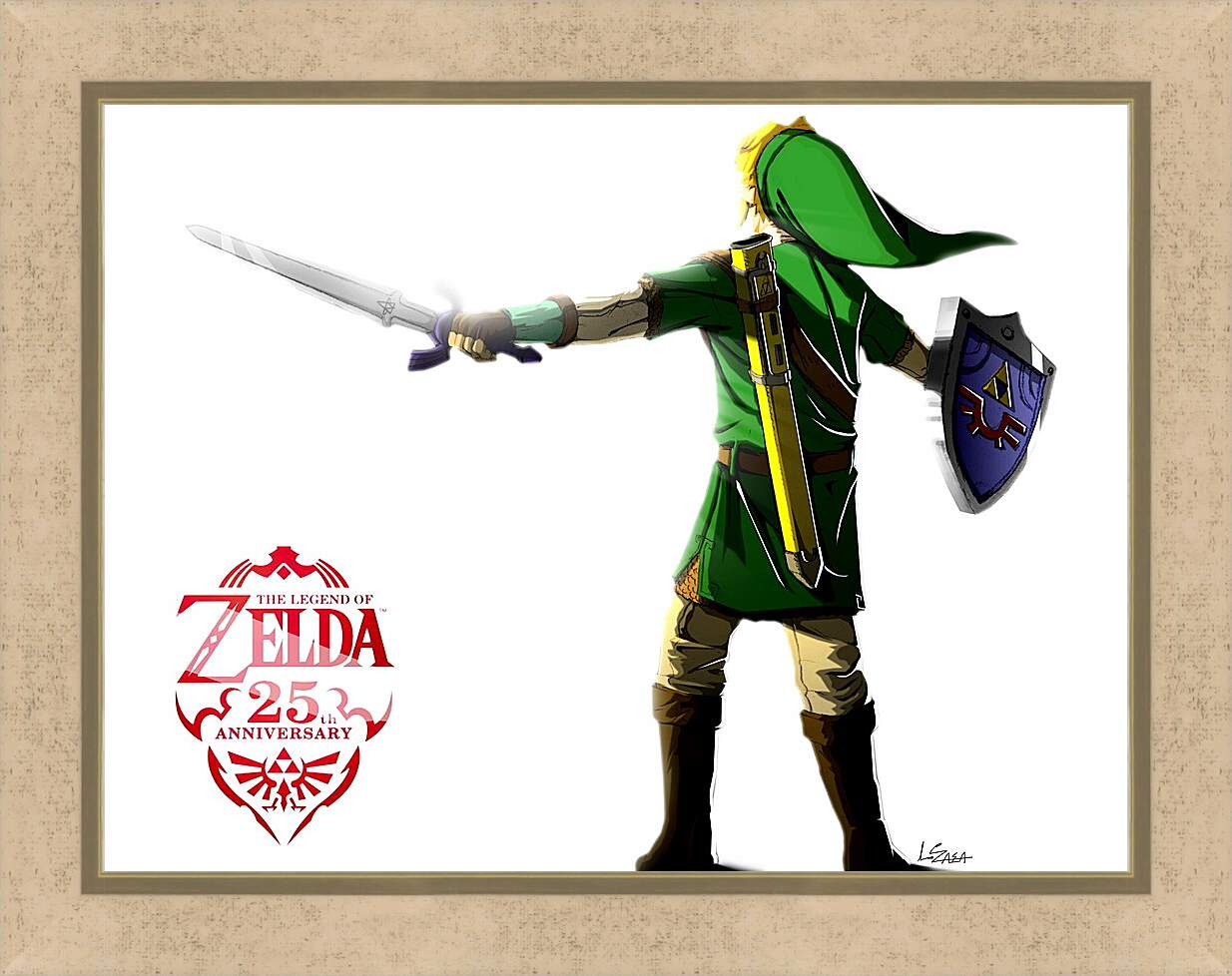 Картина в раме - The Legend Of Zelda 25th Anniversary
