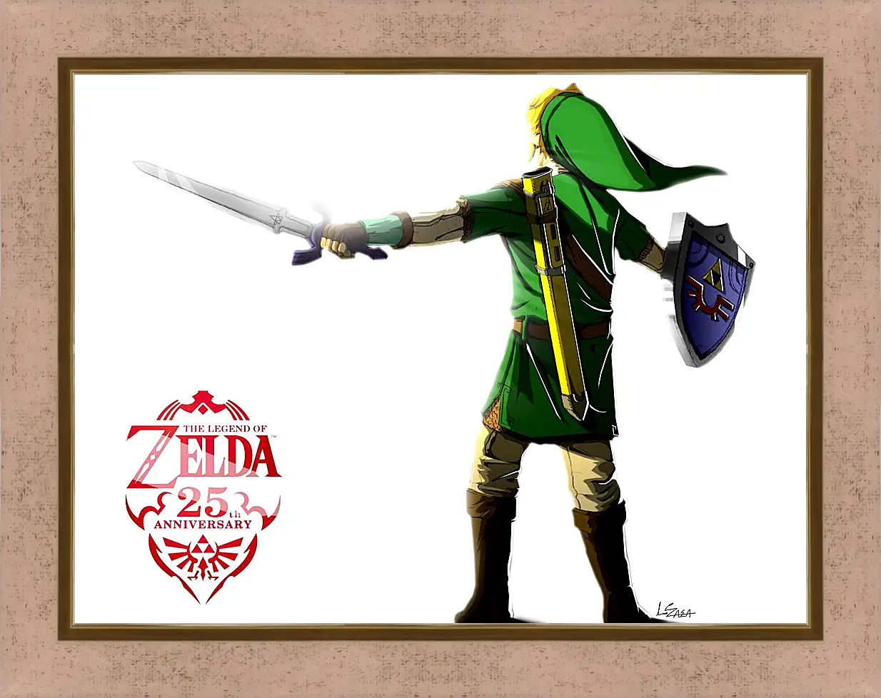 Картина в раме - The Legend Of Zelda 25th Anniversary
