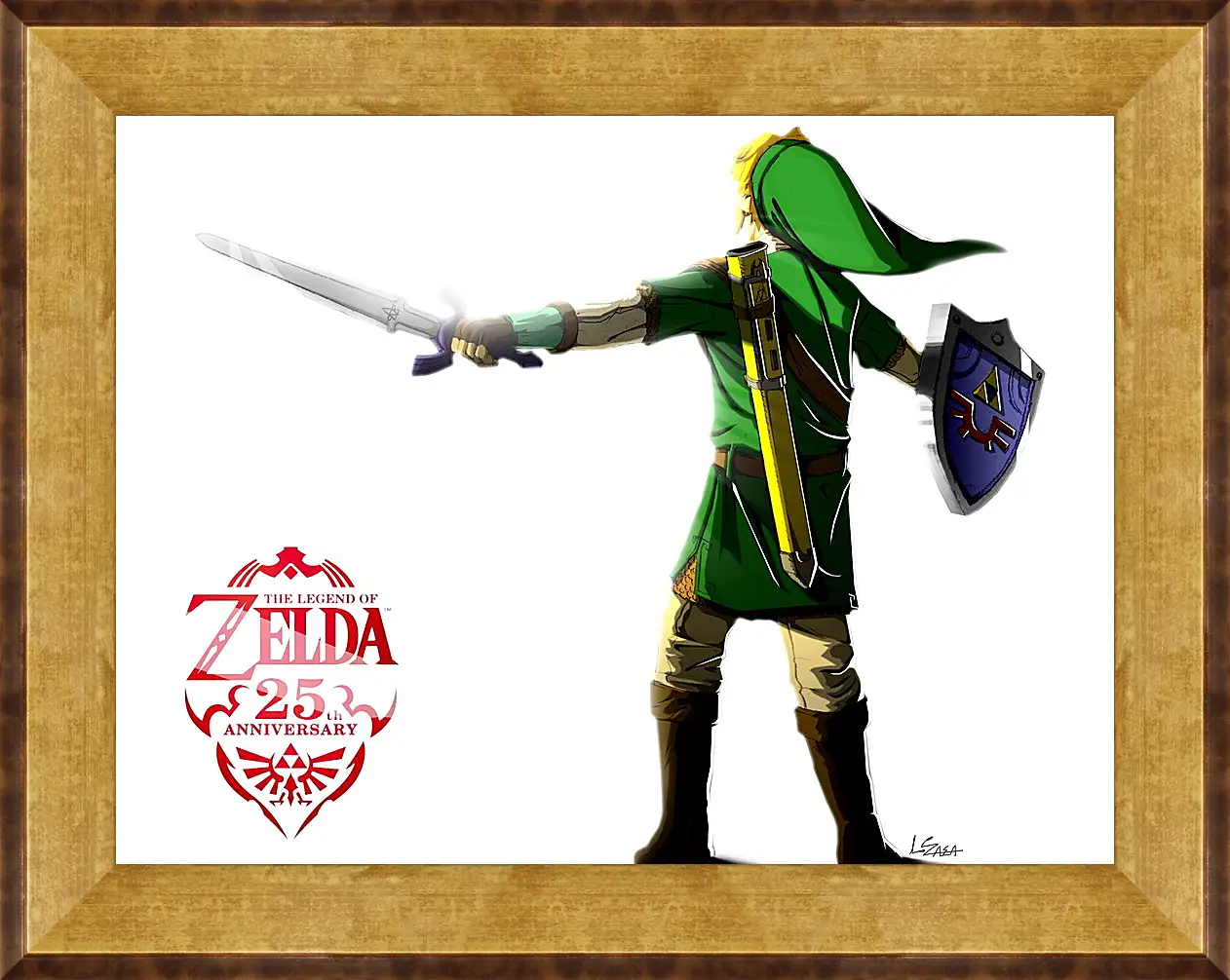 Картина в раме - The Legend Of Zelda 25th Anniversary
