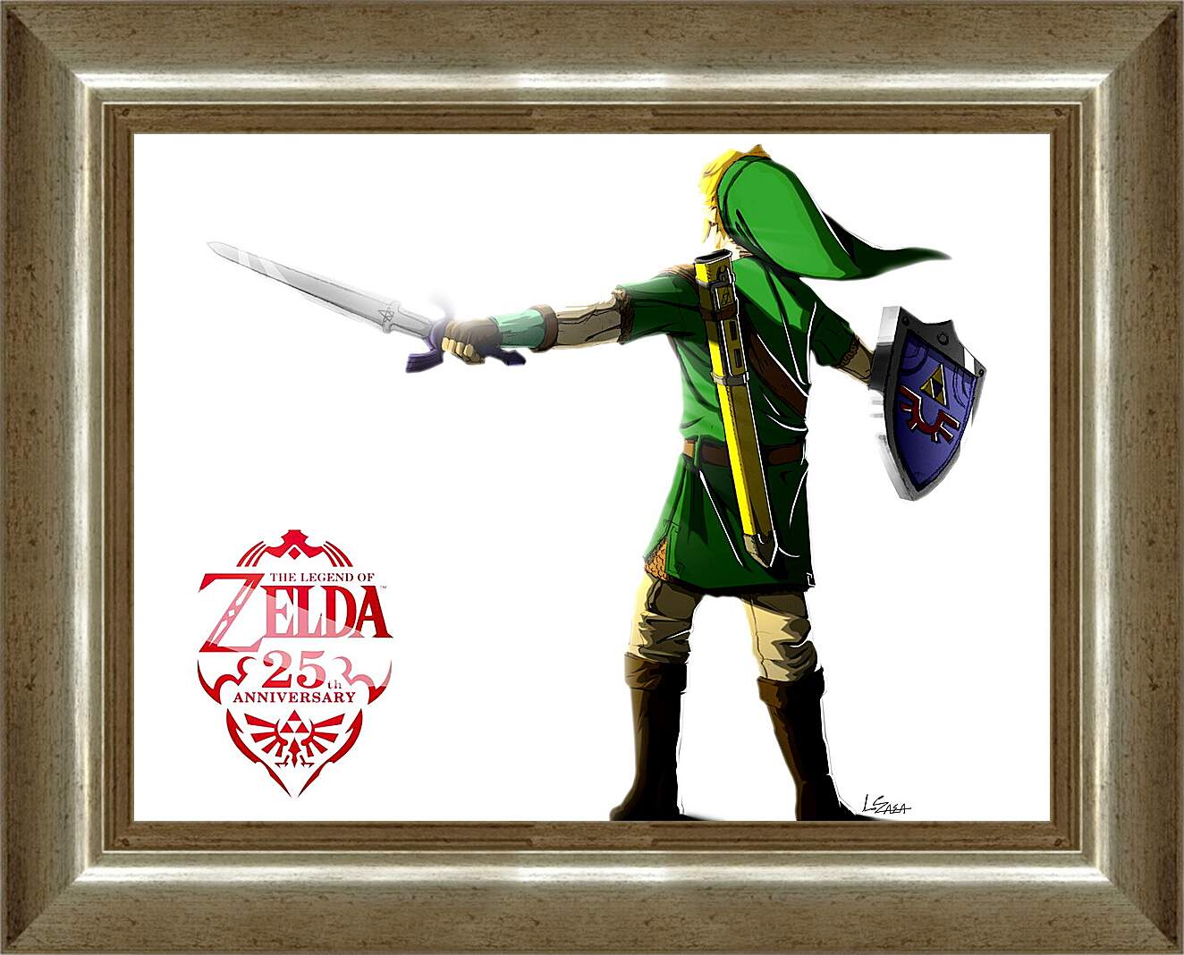 Картина в раме - The Legend Of Zelda 25th Anniversary
