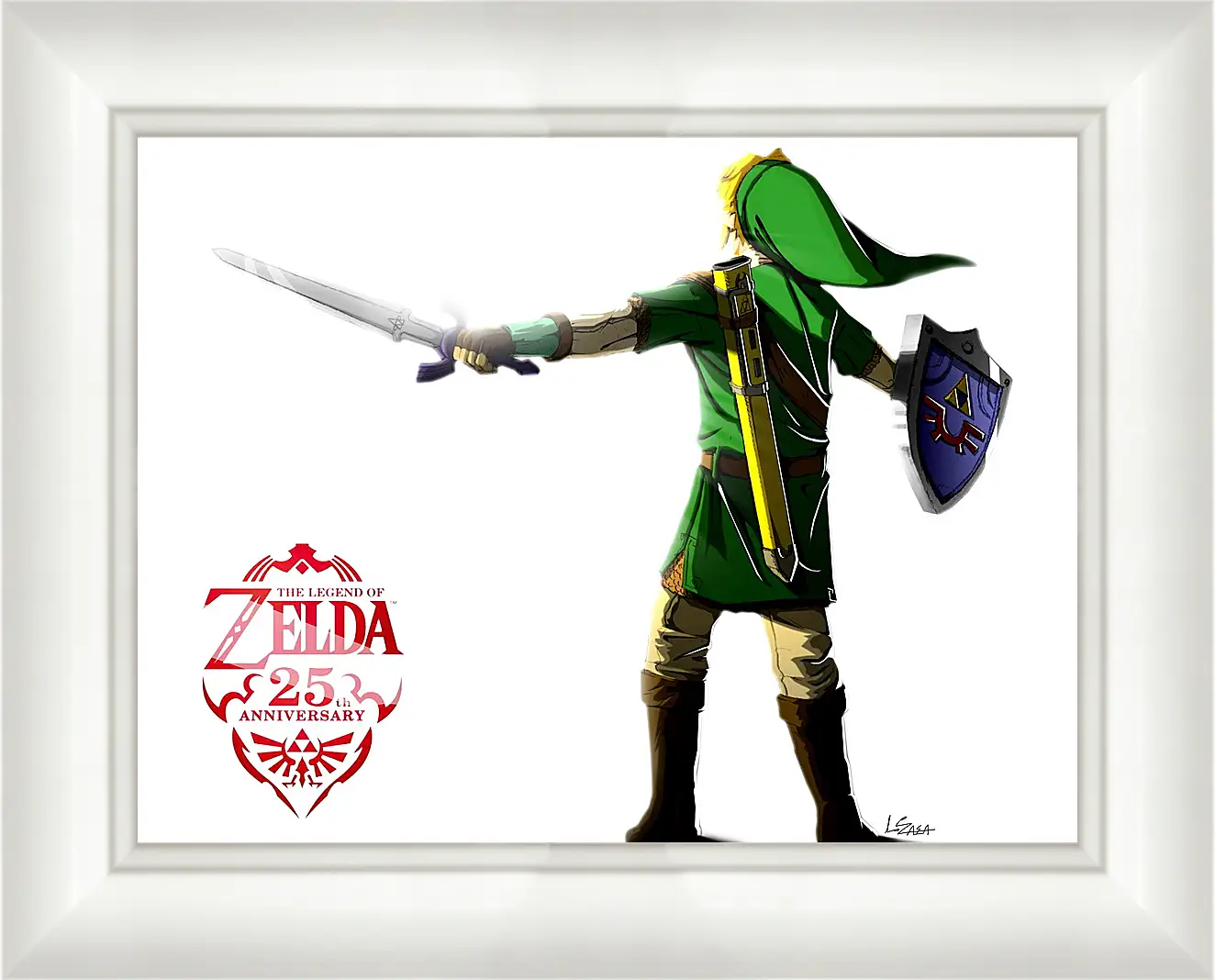 Картина в раме - The Legend Of Zelda 25th Anniversary
