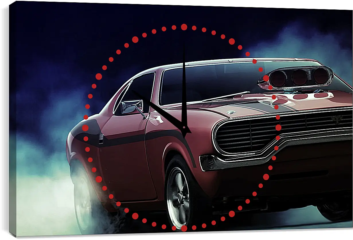 Часы картина - Burnout Paradise
