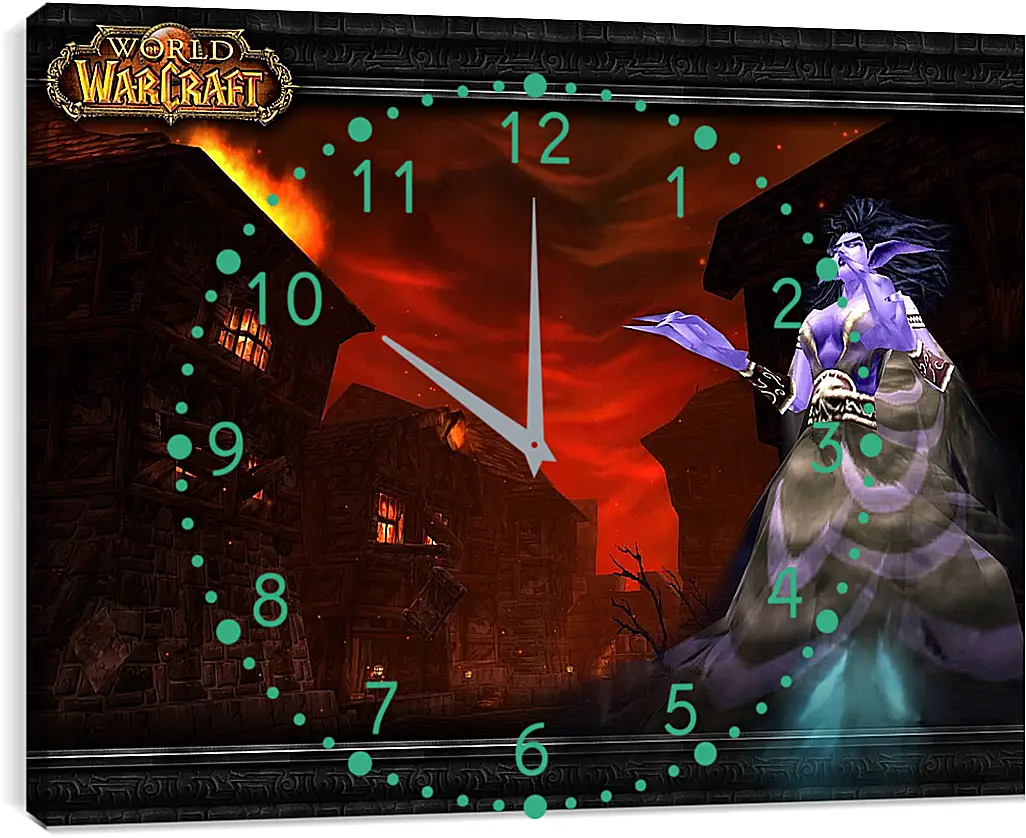Часы картина - World Of Warcraft

