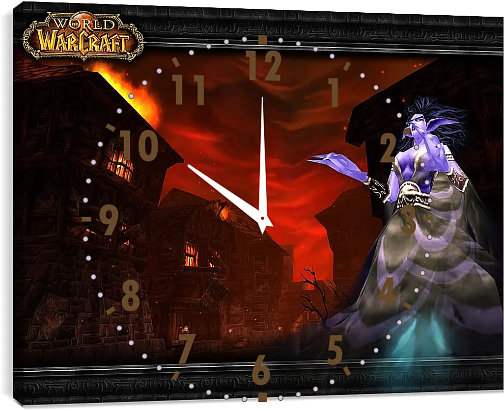 Часы картина - World Of Warcraft
