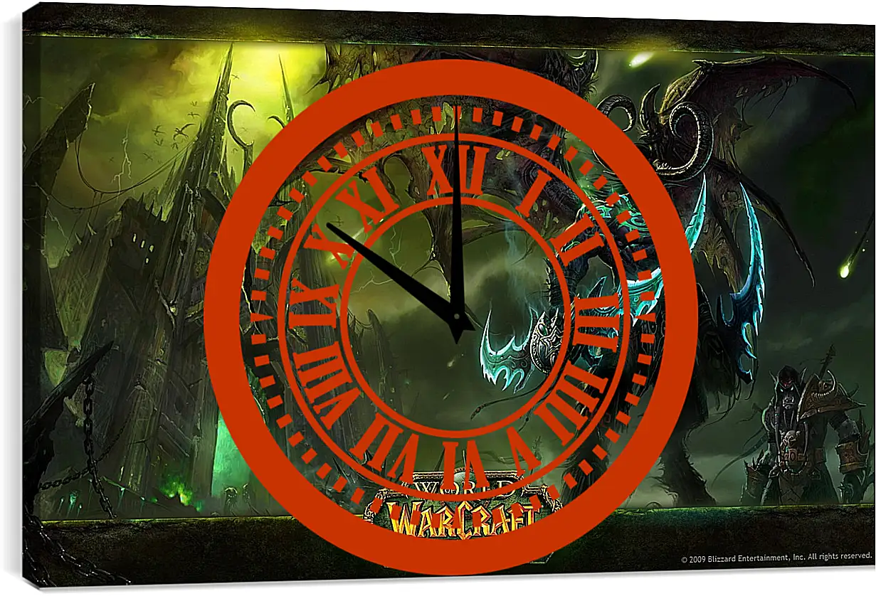 Часы картина - World Of Warcraft: The Burning Crusade
