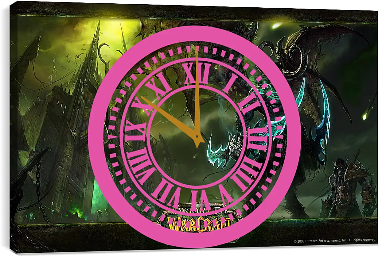 Часы картина - World Of Warcraft: The Burning Crusade
