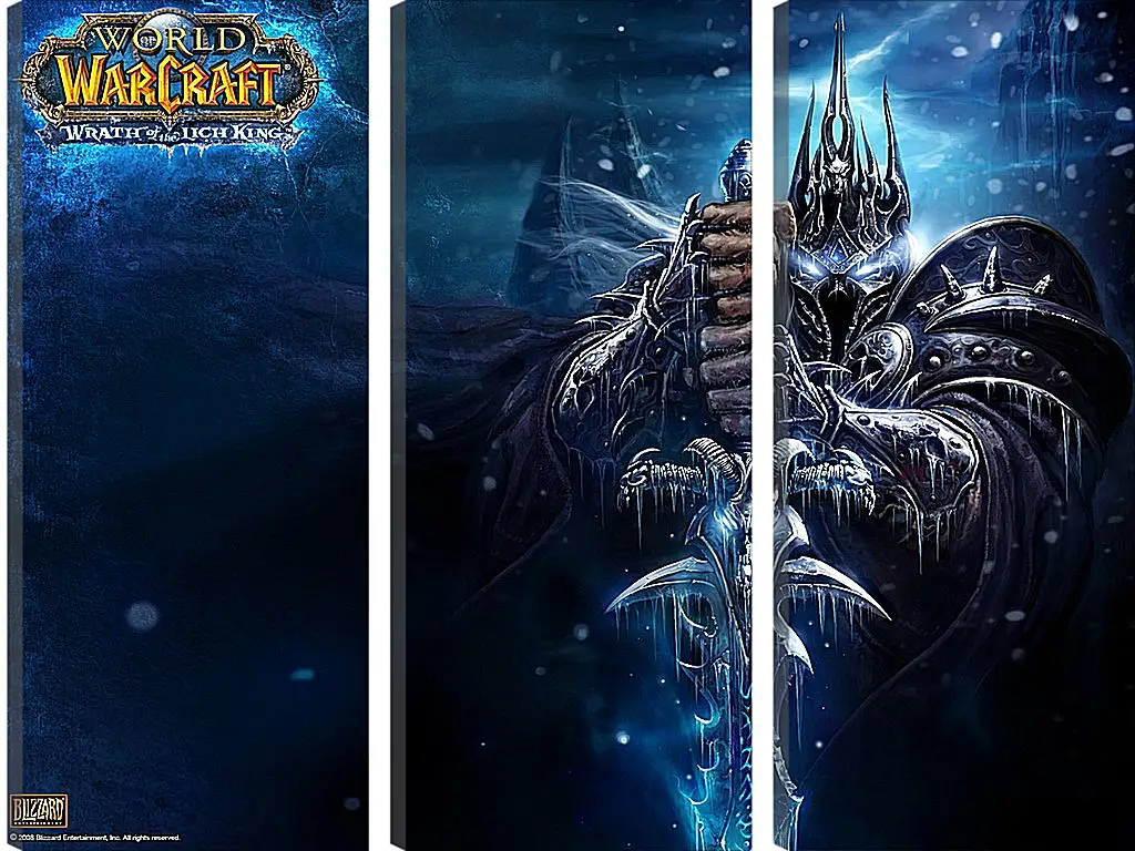 Модульная картина - World Of Warcraft: Wrath Of The Lich King
