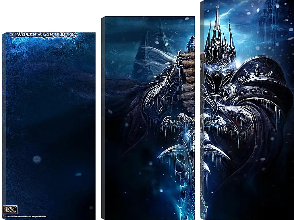 Модульная картина - World Of Warcraft: Wrath Of The Lich King
