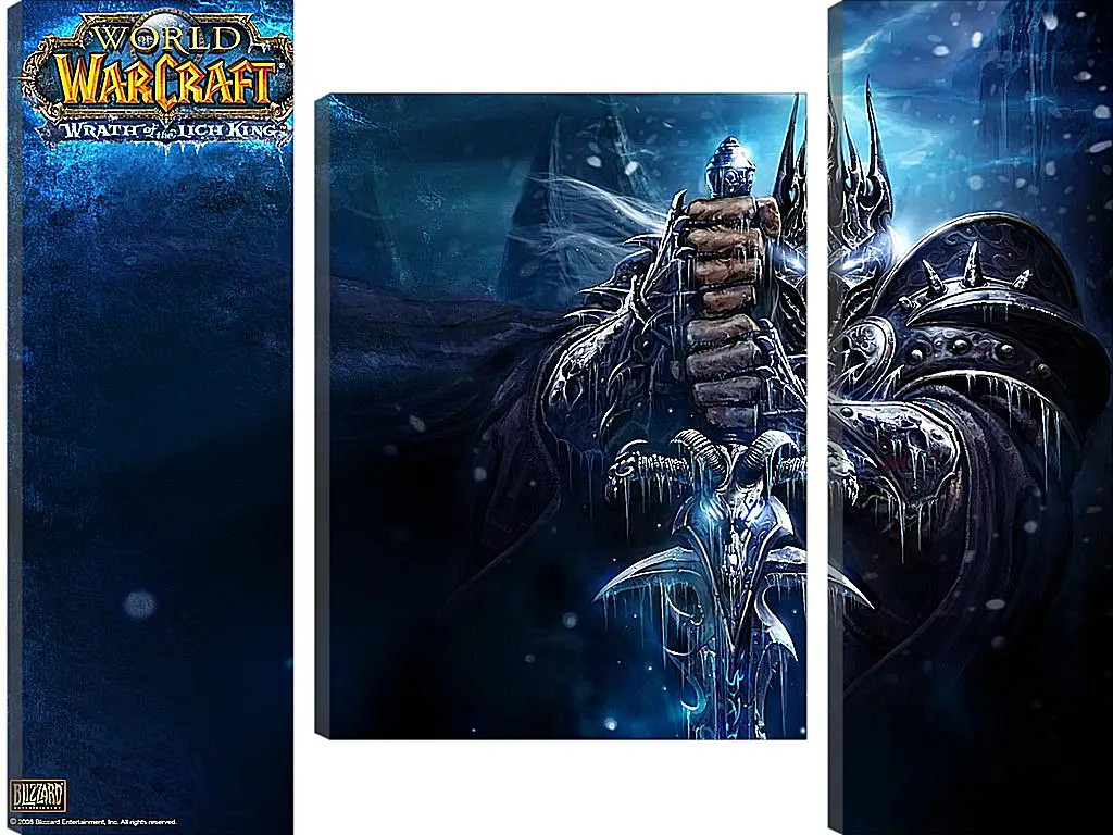 Модульная картина - World Of Warcraft: Wrath Of The Lich King
