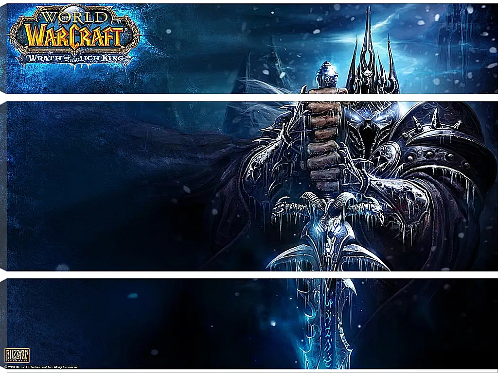 Модульная картина - World Of Warcraft: Wrath Of The Lich King
