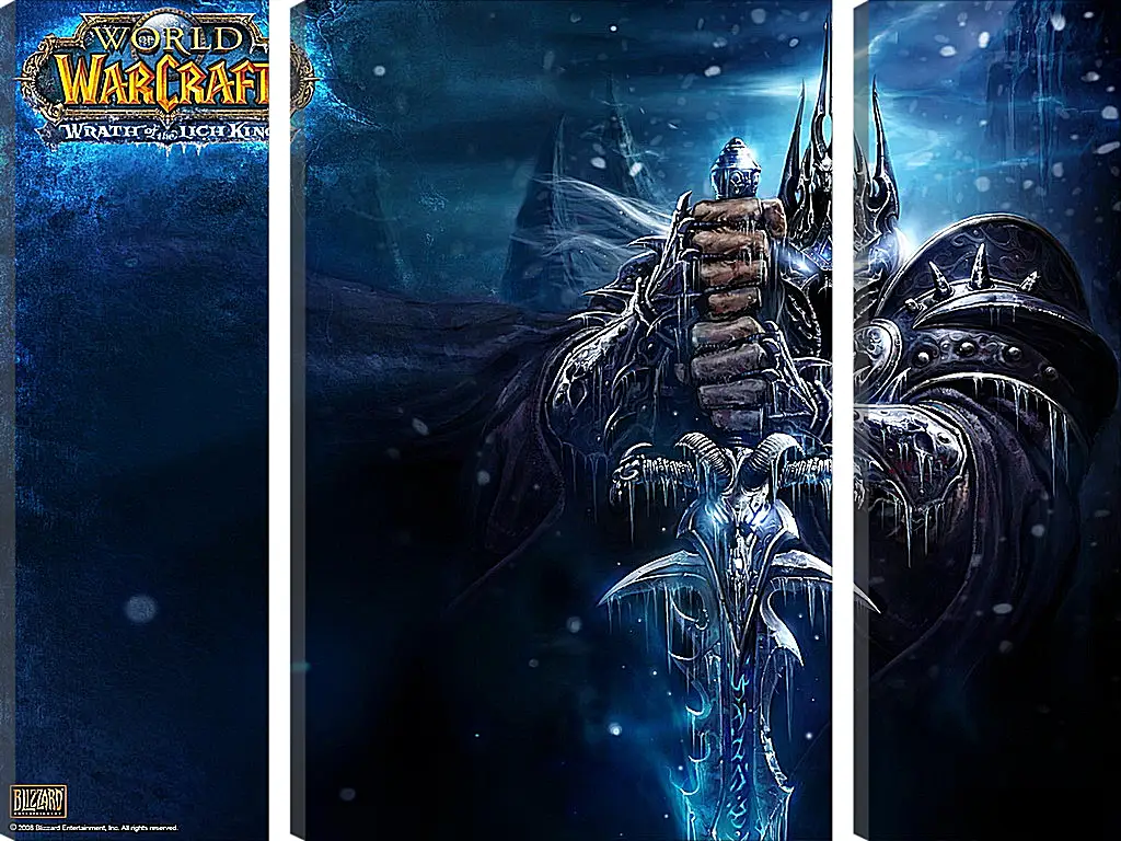 Модульная картина - World Of Warcraft: Wrath Of The Lich King
