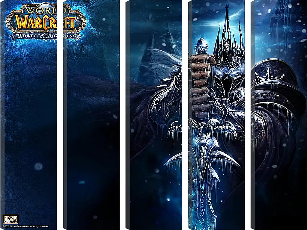 Модульная картина - World Of Warcraft: Wrath Of The Lich King
