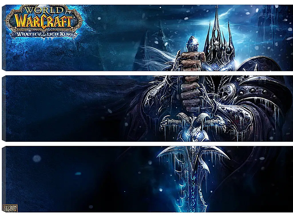 Модульная картина - World Of Warcraft: Wrath Of The Lich King
