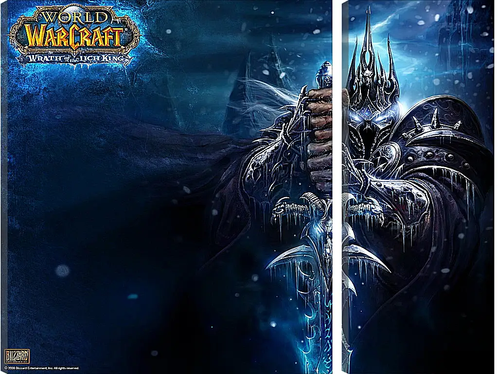 Модульная картина - World Of Warcraft: Wrath Of The Lich King
