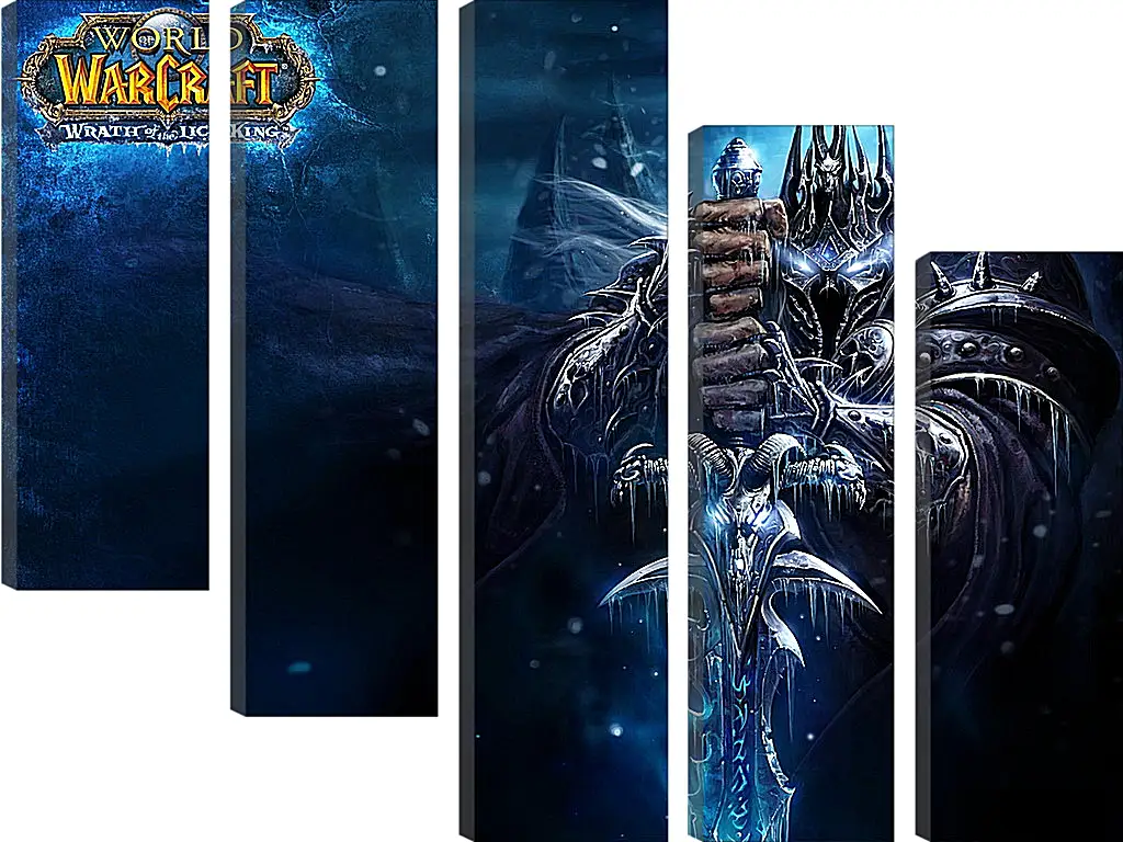 Модульная картина - World Of Warcraft: Wrath Of The Lich King
