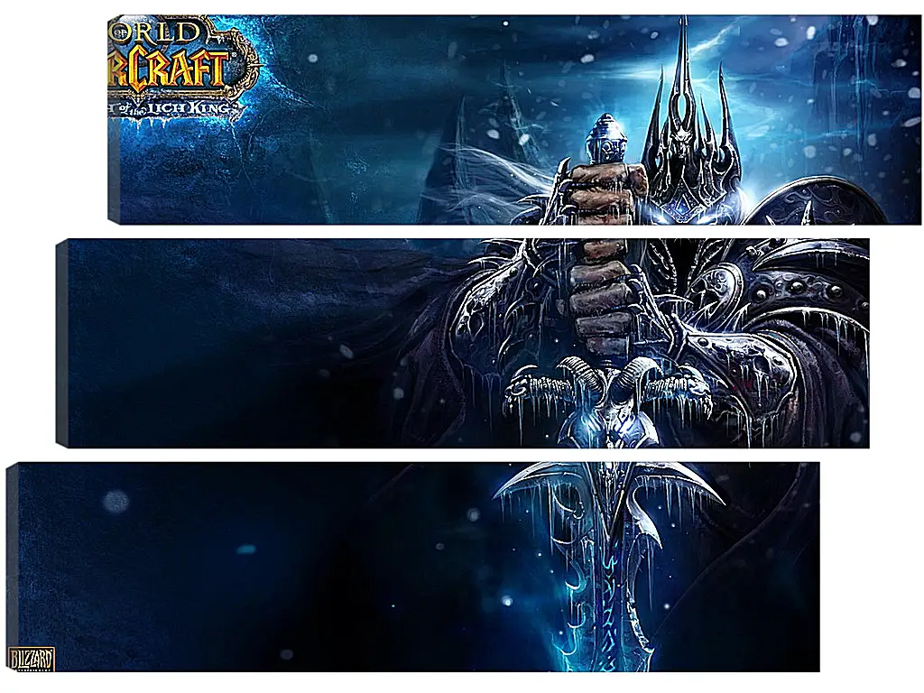 Модульная картина - World Of Warcraft: Wrath Of The Lich King
