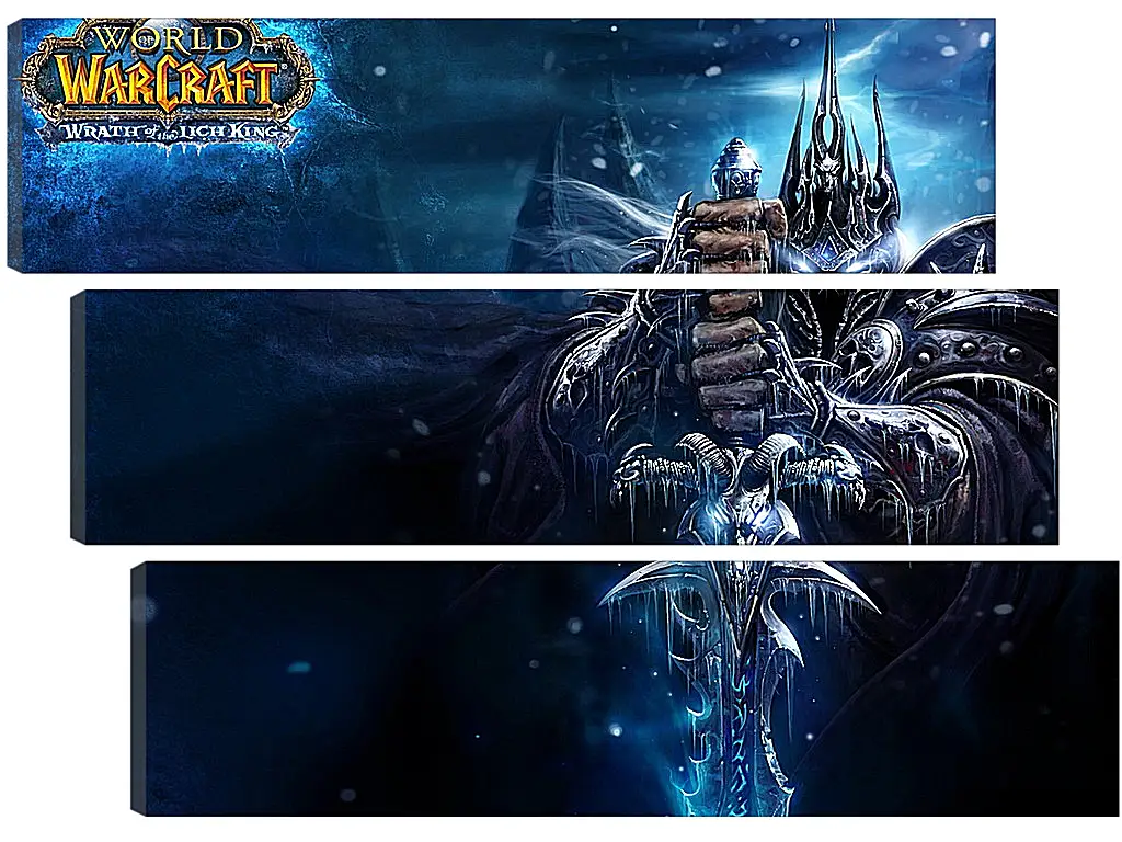 Модульная картина - World Of Warcraft: Wrath Of The Lich King
