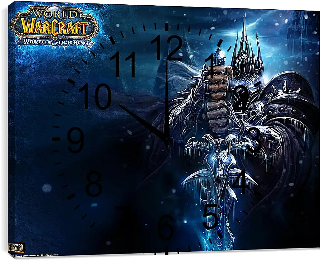 Часы картина - World Of Warcraft: Wrath Of The Lich King
