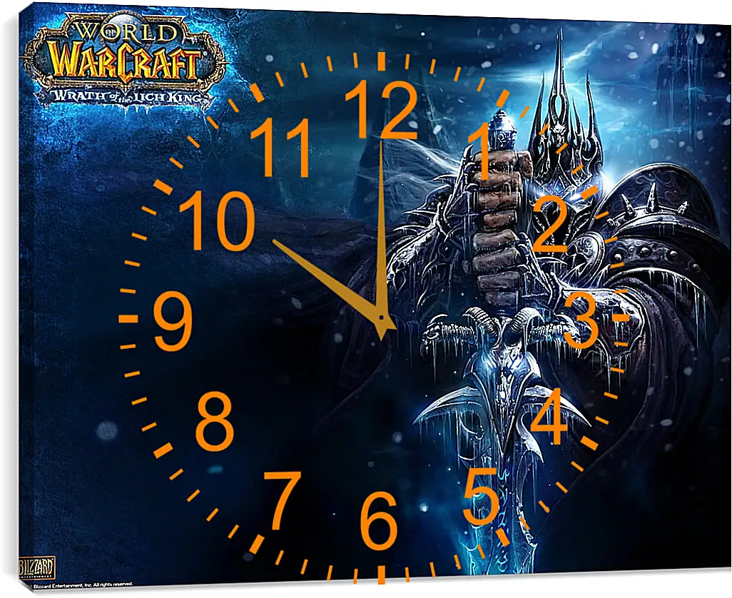 Часы картина - World Of Warcraft: Wrath Of The Lich King
