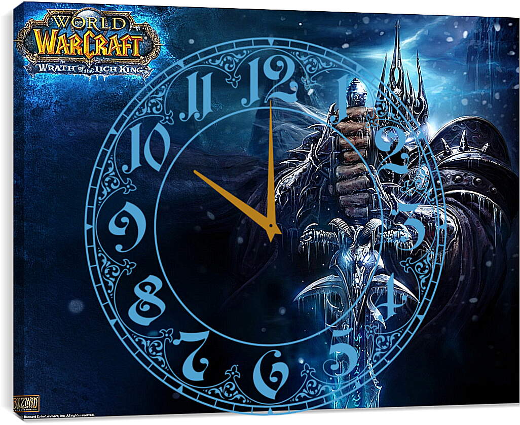 Часы картина - World Of Warcraft: Wrath Of The Lich King
