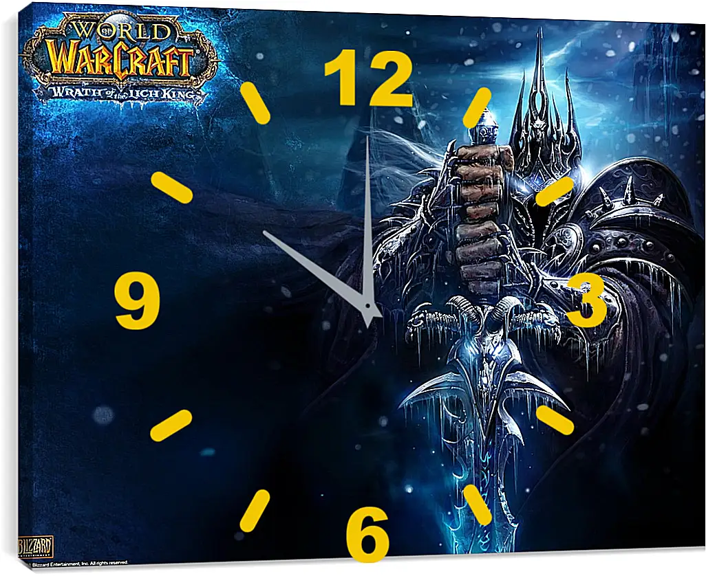 Часы картина - World Of Warcraft: Wrath Of The Lich King
