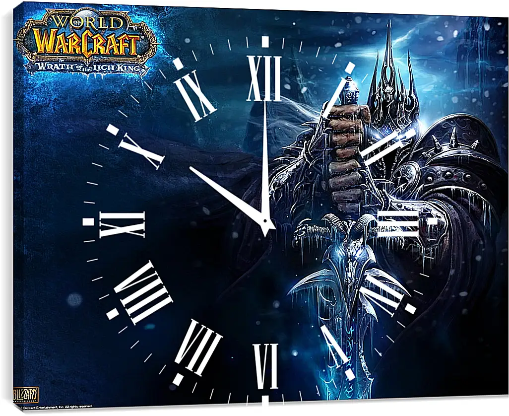 Часы картина - World Of Warcraft: Wrath Of The Lich King
