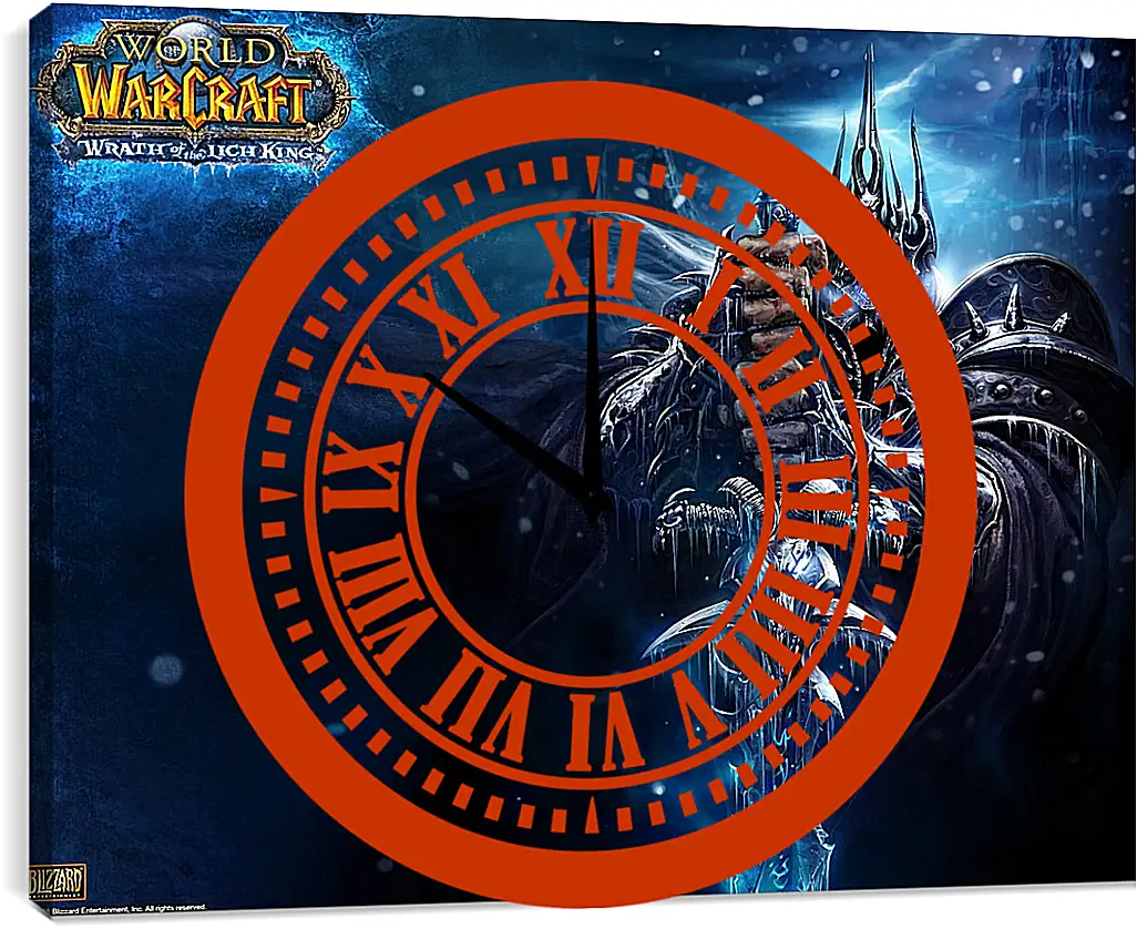 Часы картина - World Of Warcraft: Wrath Of The Lich King
