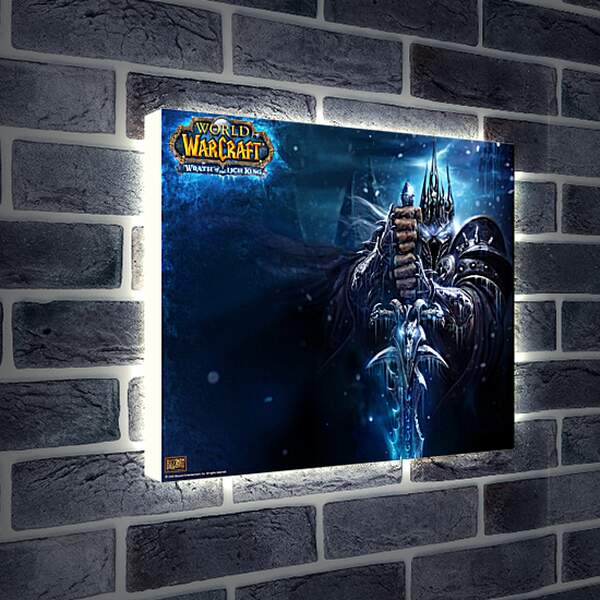 Лайтбокс световая панель - World Of Warcraft: Wrath Of The Lich King
