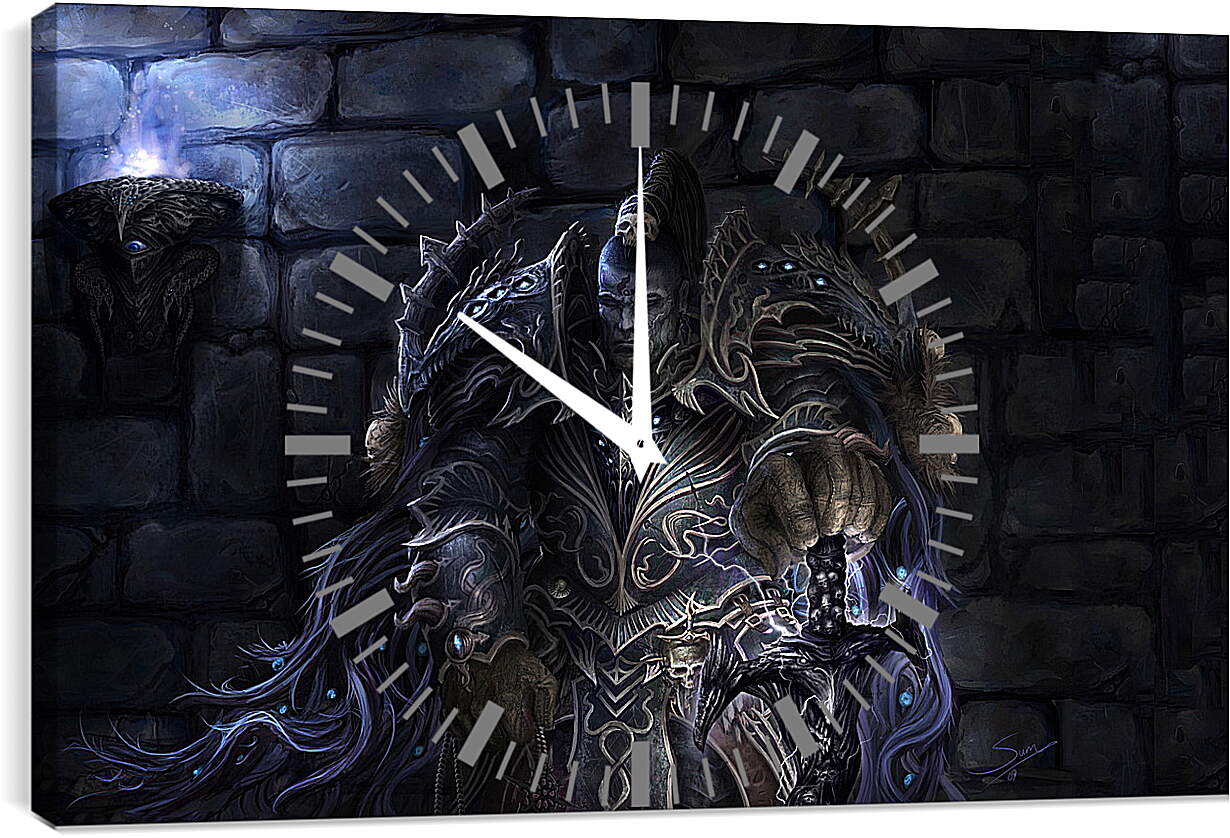 Часы картина - Warhammer 40K
