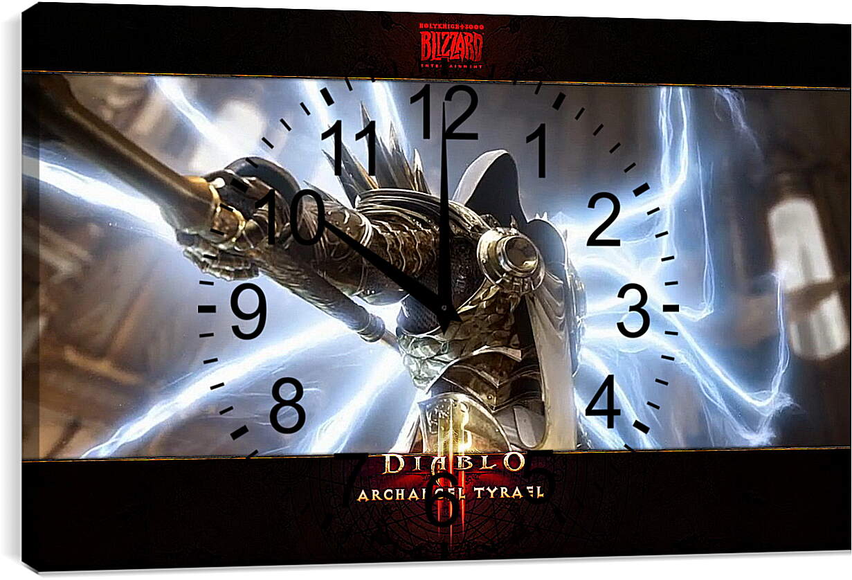 Часы картина - Diablo III
