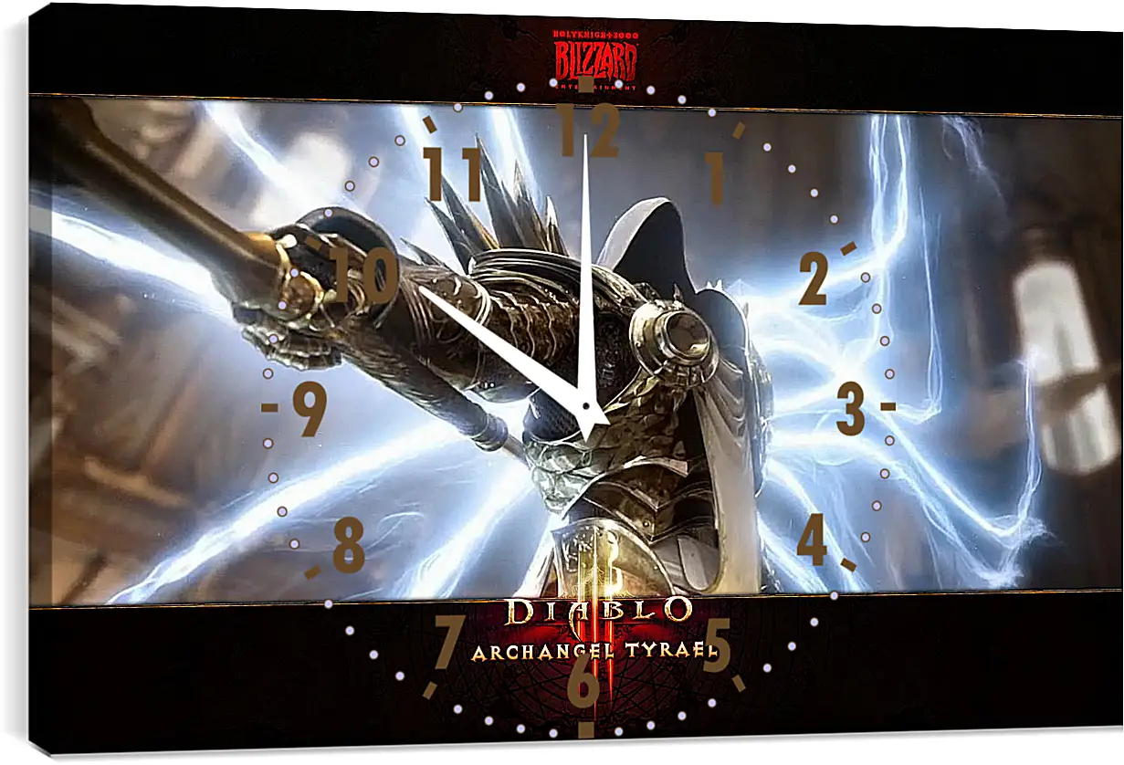 Часы картина - Diablo III
