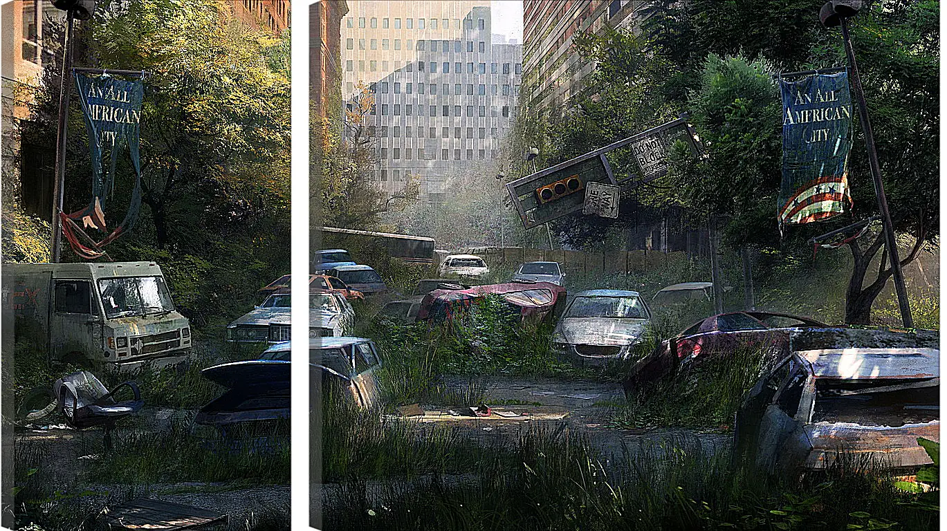 Модульная картина - The Last Of Us
