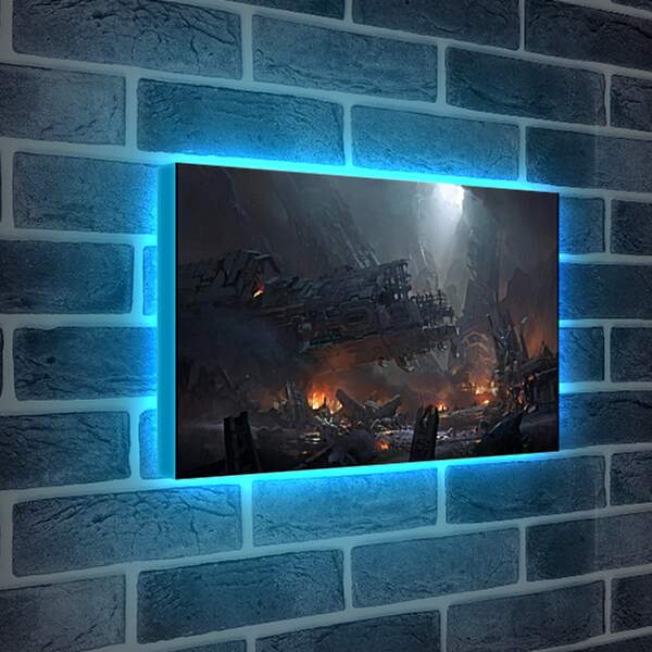 Лайтбокс световая панель - Halo 4

