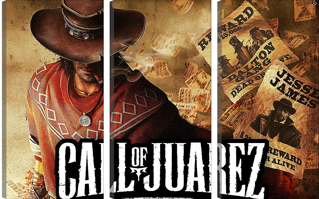 Модульная картина - Call Of Juarez: Gunslinger
