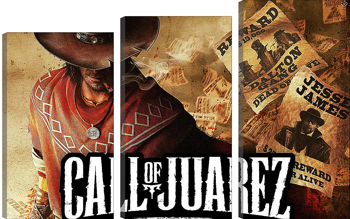 Модульная картина - Call Of Juarez: Gunslinger
