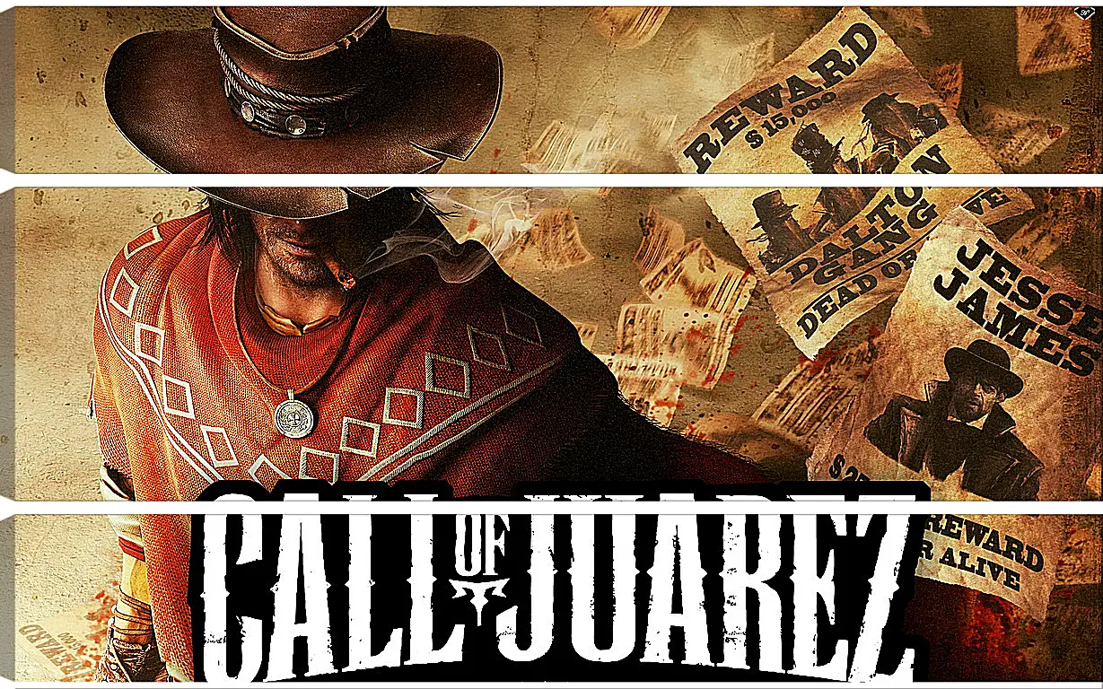 Модульная картина - Call Of Juarez: Gunslinger
