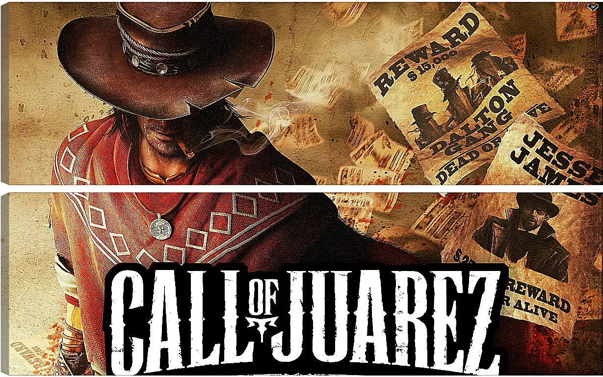 Модульная картина - Call Of Juarez: Gunslinger
