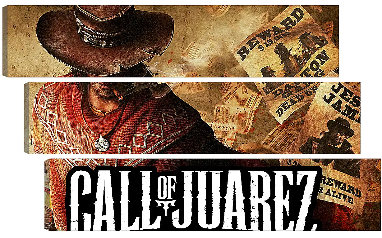 Модульная картина - Call Of Juarez: Gunslinger
