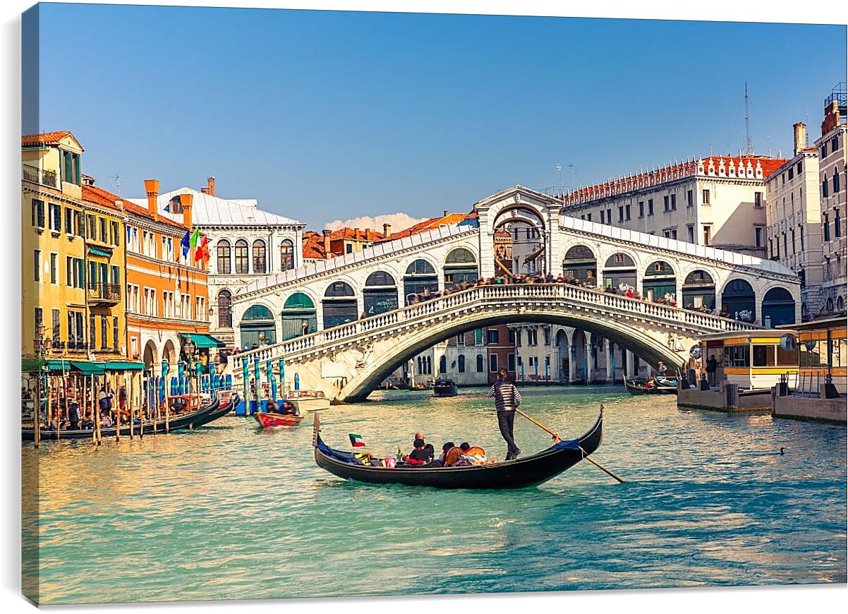 Постер и плакат - Гондола. Венеция. Италия