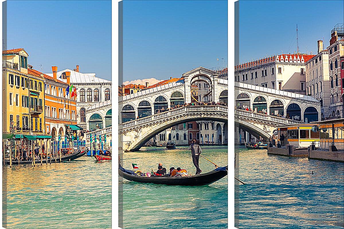Модульная картина - Гондола. Венеция. Италия