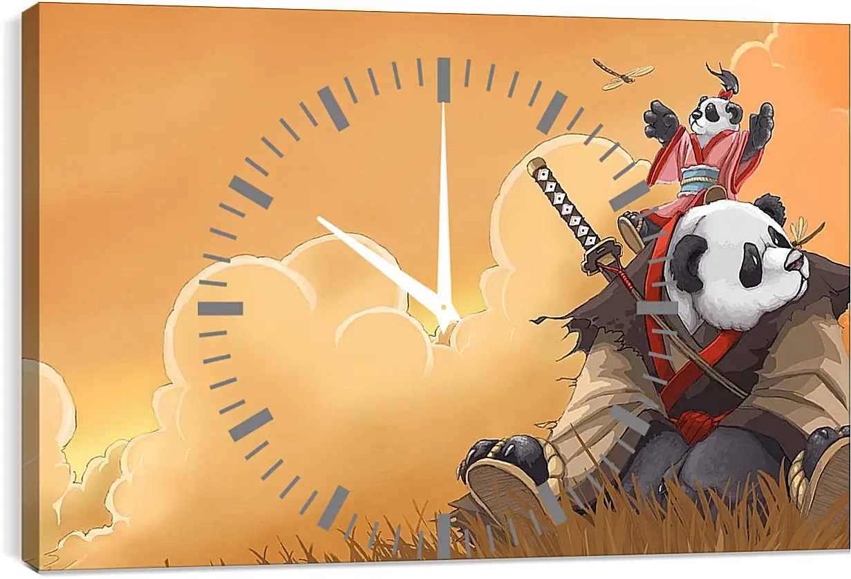 Часы картина - World Of Warcraft: Mists Of Pandaria
