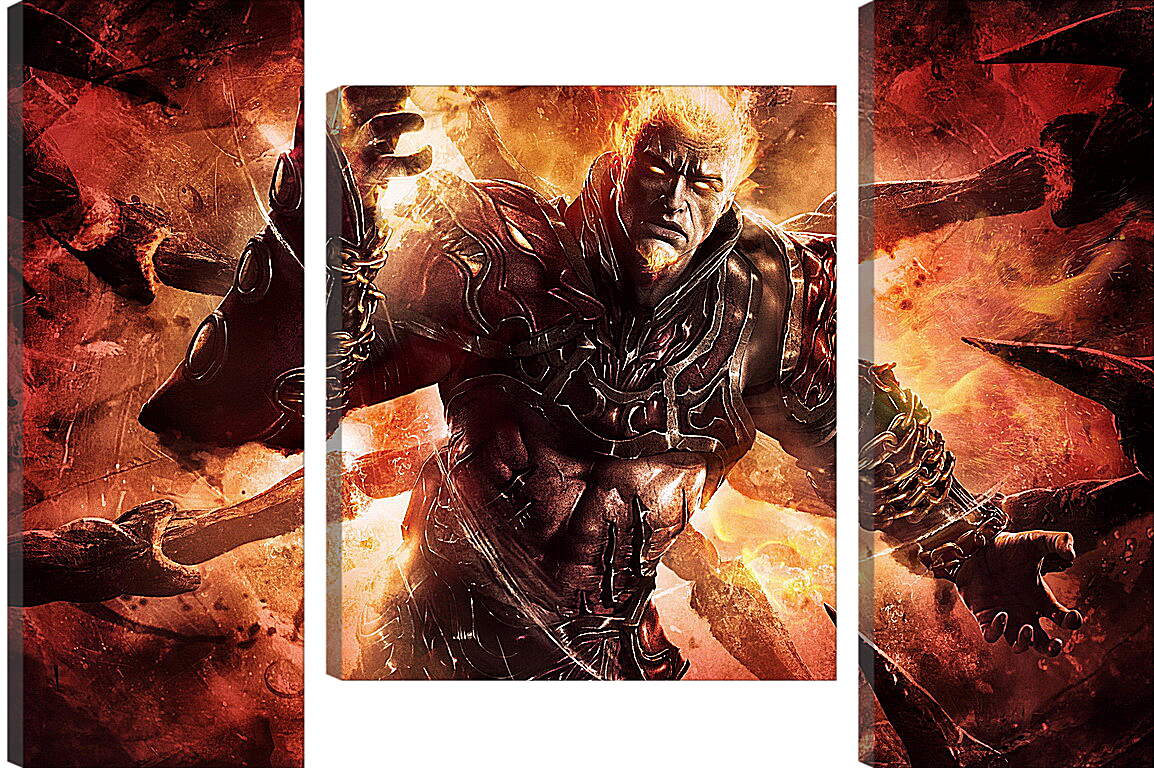 Модульная картина - God Of War: Ascension Ares 
