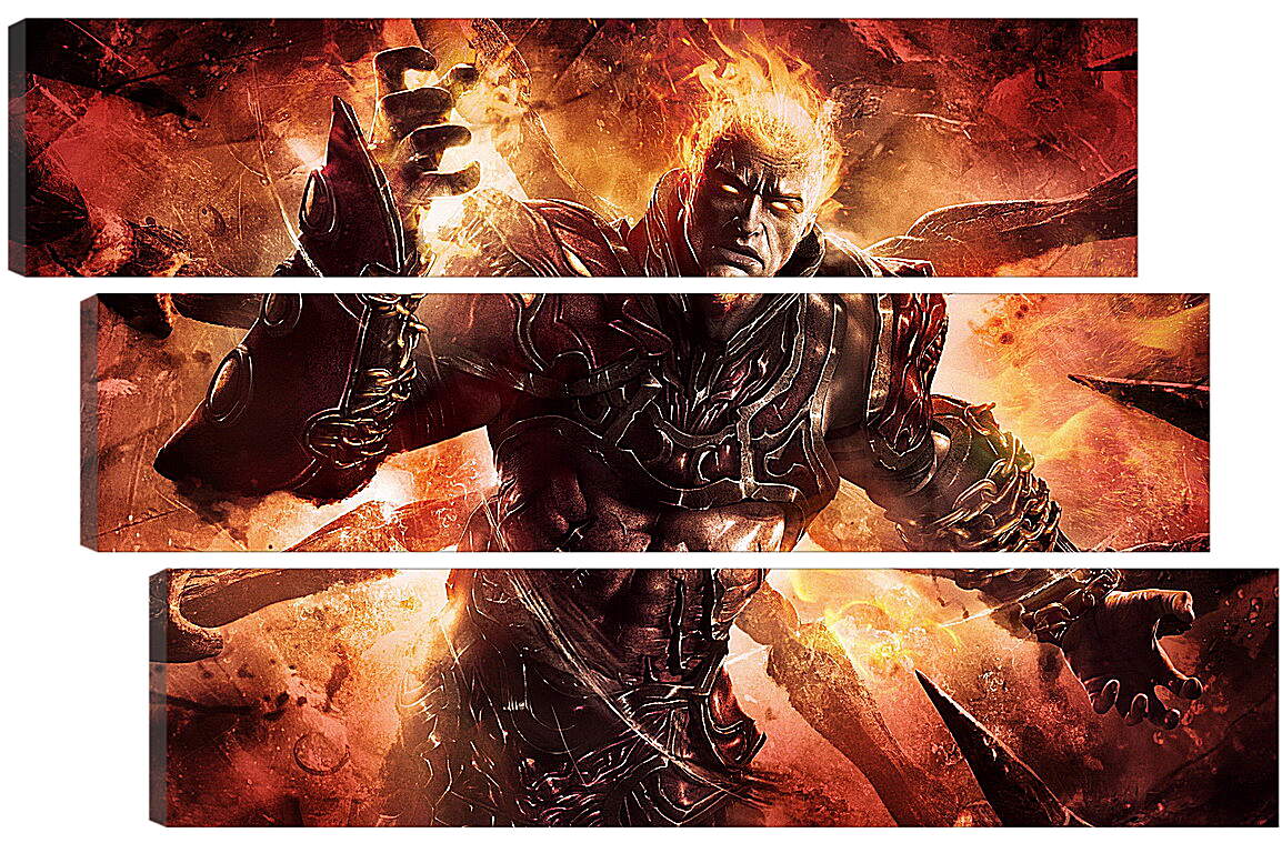 Модульная картина - God Of War: Ascension Ares 

