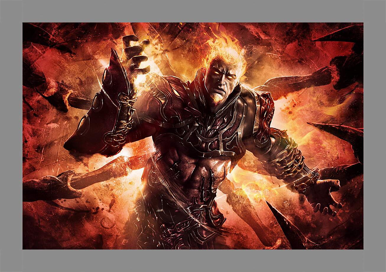 Картина в раме - God Of War: Ascension Ares 
