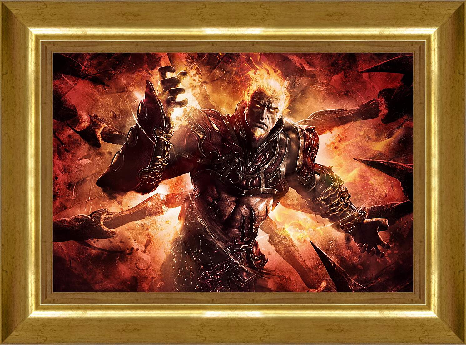 Картина в раме - God Of War: Ascension Ares 
