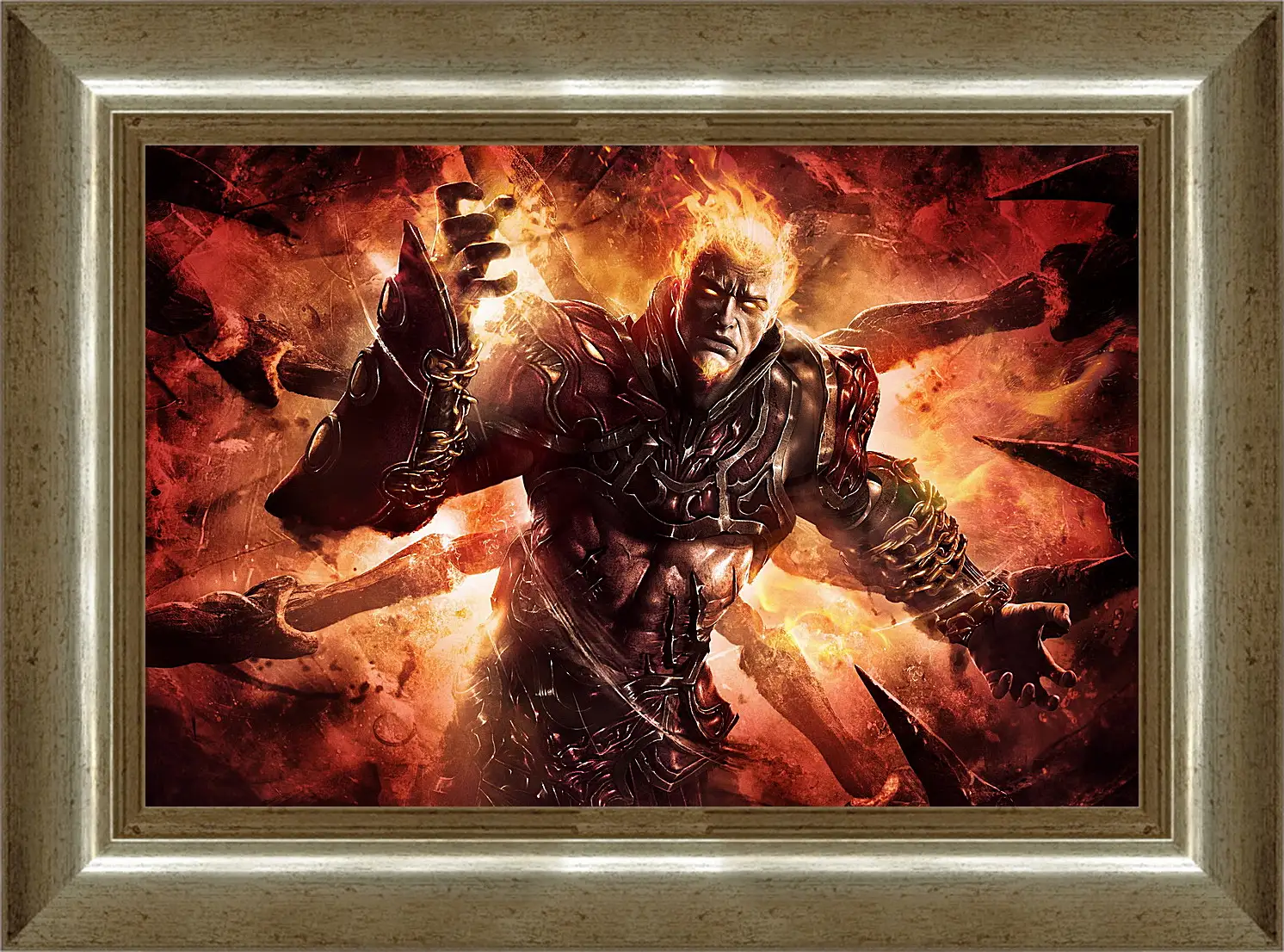 Картина в раме - God Of War: Ascension Ares 
