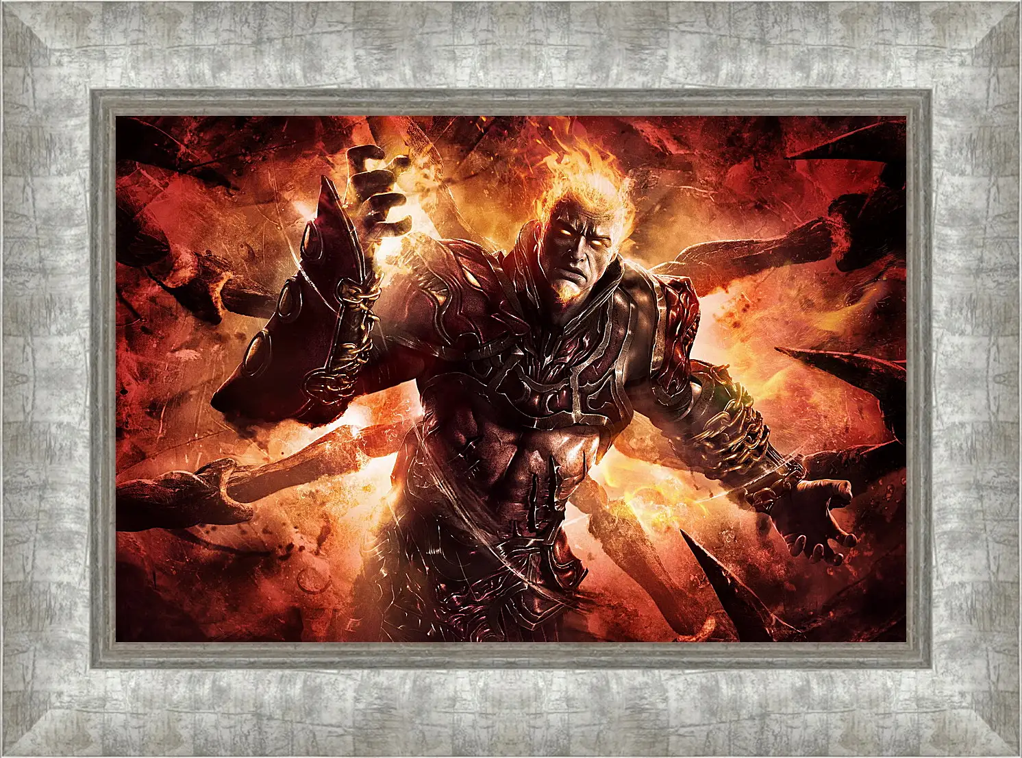 Картина в раме - God Of War: Ascension Ares 
