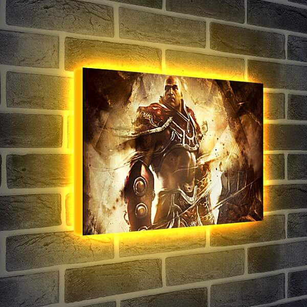 Лайтбокс световая панель - God Of War: Ascension
